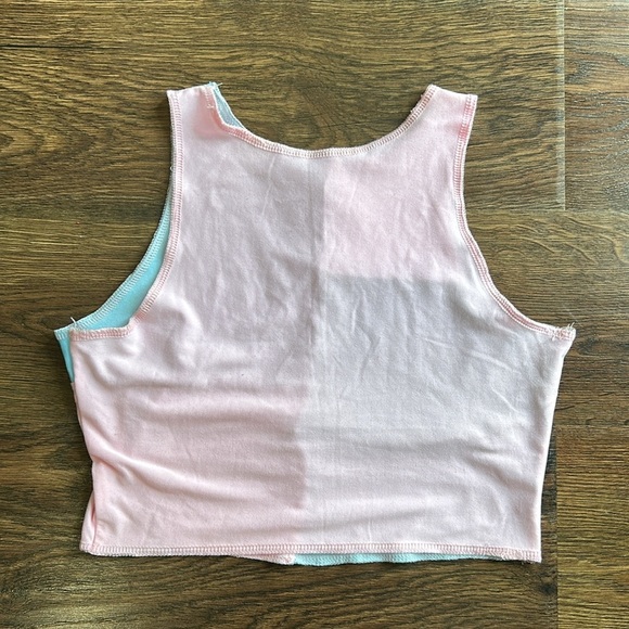 Colorblock Sleeveless Crop Top | Crop Top | Colorblock - Picture 3 of 3